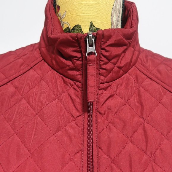 Van Heusen Quilted Zip Up Vest Medium - Picture 5 of 9